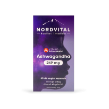 Nordvital ashwagandha 249mg kapszula 60 db vitamin és táplálékkiegészítő