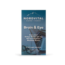 Nordvital brain and eye lágyzselatin kapszula 50 db gyógyhatású készítmény