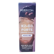 Nordvital D3+K2 Forte  csepp 30ml vitamin és táplálékkiegészítő