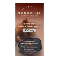 Nordvital fekete fokhagyma kapszula 60db vitamin és táplálékkiegészítő