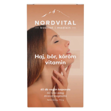 Nordvital Haj-bőr-köröm vitamin kapszula 60db vitamin és táplálékkiegészítő