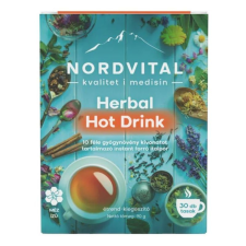 Nordvital Herbal Hot Drink Forró Italpor 30db vitamin és táplálékkiegészítő