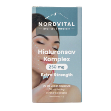 Nordvital hialuronsav komplex vegán kapszula 30 db vitamin és táplálékkiegészítő