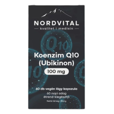 Nordvital Koenzim Q10 kapszula 60db vitamin és táplálékkiegészítő