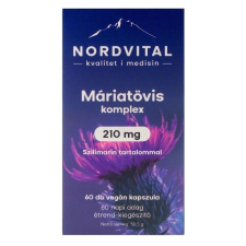 Nordvital máriatövis komplex 210mg kapszula 60db vitamin és táplálékkiegészítő