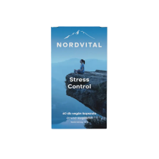Nordvital Stress Control kapszula 60 db vegán kapszula vitamin és táplálékkiegészítő