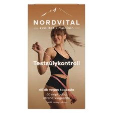 Nordvital Testsúlykontroll kapszula 60db vitamin és táplálékkiegészítő