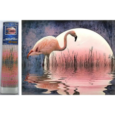 Norimpex gyémántfestő készlet plamingó 30x40cm kreatív és készségfejlesztő