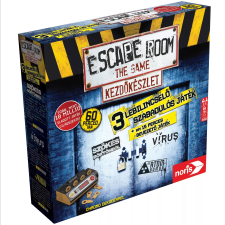 Noris Escape Room 3db Szabadulószoba társasjáték 2024 (606102034006) társasjáték