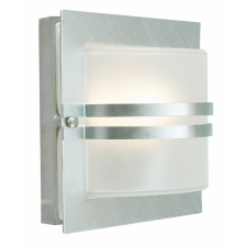 NORLYS Bern szürke-átlátszó LED kültéri fali lámpa (NO-655GA) LED 1 izzós IP54 kültéri világítás