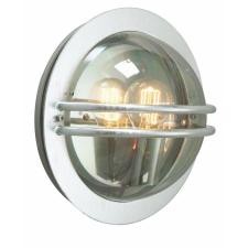 NORLYS Bremen szürke-fehér kültéri fali lámpa (NO-630GA) E27 1 izzós IP54 kültéri világítás
