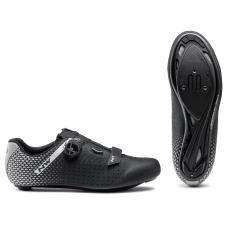 Northwave Cipő NW ROAD CORE PLUS 2 W 44,5 WIDE szélesített verzió, fekete 80211014-17-445 kerékpáros cipő