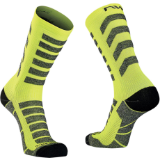 Northwave Zokni NORTHWAVE téli HUSKY CERAMIC S (36-39) fekete/fluo sárga kerékpáros