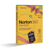 Norton 360 Standard 10GB 1 Felhasználó 1+1 gép 1 éves dobozos vírusirtó szoftver karbantartó program