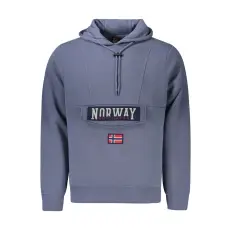 NORWAY 1963 FÉRFI KÉK CIPZÁROS PULÓVER