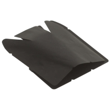 NoStik 1BBB1033 Négyszögletű tésztaalátét, 7x7x20 (32) cm, tapadásmentes, 260 fokig, újrafelhasználható, fekete konyhai eszköz