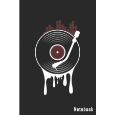  Notebook: 6x9 DJ - dotgrid - dot grid paper - notebook - notes – Dj Notebooks idegen nyelvű könyv