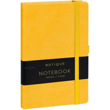 NOTIQUE Notes linkovaný, žlutý, 13 × 21 cm füzet