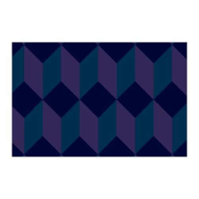 Notrax Déco Design™ Imperial Jumping beltéri takarítószőnyeg, kék, 150 x 90 cm% lakástextília