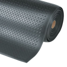 Notrax Diamond Sof-Tred™ fáradásgátló habszivacs ipari szőnyeg gyémánt felülettel, fekete, 150 x 91 cm% lakástextília