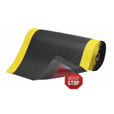 Notrax Sky Trax® fáradásgátló ipari szőnyeg buborékbevonattal, fekete/sárga, 152 x 2 190 cm% lakástextília