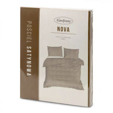  Nova3 pamut-szatén ágyneműhuzat Bézs 140x200 cm - 70x80 cm 1db lakástextília