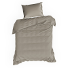  Nova3 pamut-szatén ágyneműhuzat Kávé 140x200 cm - 70x80 cm 1db