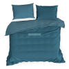  Nova3 pamut-szatén ágyneműhuzat Türkiz 180x200 cm - 70x80 cm 2db