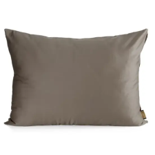  Nova3 pamut-szatén párnahuzat Sötét bézs 70x90 cm 1db lakástextília