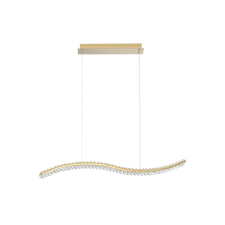 Nova Luce Aurelia arany LED függesztett lámpa (NL-9333078) LED 1 izzós IP20 világítás
