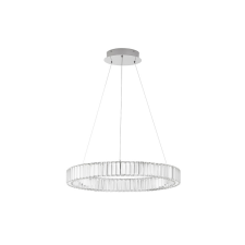 Nova Luce Aurelia króm LED függesztett lámpa (NL-9333066) LED 1 izzós IP20 világítás