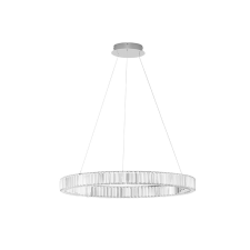 Nova Luce Aurelia króm LED függesztett lámpa (NL-9333067) LED 1 izzós IP20 világítás