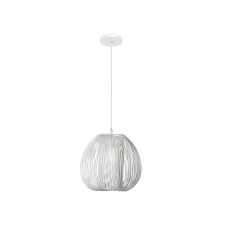 Nova Luce Desire fehér függesztett lámpa (NL-9586152) E27 1 izzós IP20 világítás