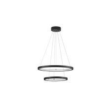 Nova Luce Empatia fekete LED függesztett lámpa (NL-9172864) LED 1 izzós IP20 világítás