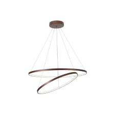 Nova Luce Ferrol barna LED függesztett lámpa (NL-6265003) LED 1 izzós IP20 világítás