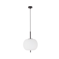 Nova Luce Lato fekete-fehér függesztett lámpa (NL-9624071) E27 1 izzós IP20 világítás