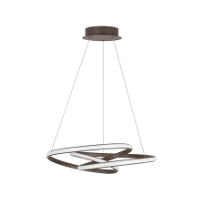 Nova Luce Meton barna függesztett lámpa (NL-9147113) LED 1 izzós IP20 világítás