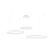 Nova Luce Motif fehér LED függesztett lámpa (NL-9530180) LED 1 izzós IP20 világítás