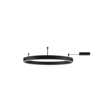 Nova Luce Motif fekete LED mennyezeti lámpa (NL-9063604) LED 1 izzós IP20 világítás