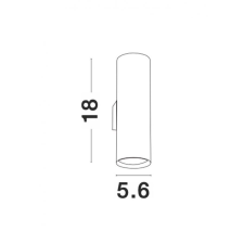 Nova Luce NL-9450882 NOSA fali lámpa 10W világítás