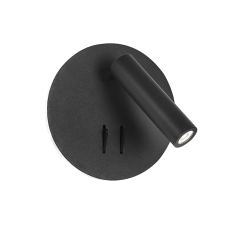 Nova Luce Penor fekete LED spotlámpa (NL-9081222) LED 1 izzós IP20 világítás