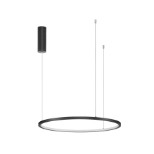 Nova Luce Tarquin fekete LED függesztett lámpa (NL-9345601) LED 1 izzós IP20 világítás