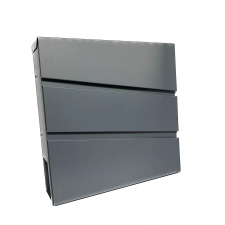 NOVA Szórólaptartós Postaláda, Modern, Antracit postaláda