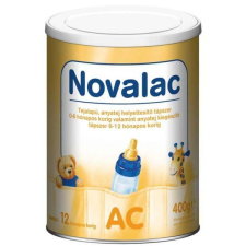 Novalac AC tejalapu anyatej helyetesítő tápszer 400g bébiétel