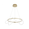 NOVALUCE -9548104 TIRIAC Arany Színű Függeszték LED 43W IP20