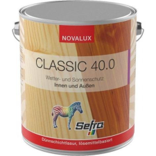  Novalux Classic 40.0 vékony lazúr, teak 750 ml favédőszer és lazúr