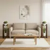  Növényállvány 2 db Öreg fa 30 x 30 x 80 cm Mérnöki fa