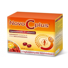 - Novo C plus liposzómális C-vitamin csipkebogyóval, 60 db vitamin és táplálékkiegészítő