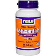 NOW ASTAXANTHIN KAPSZULA 60 DB vitamin és táplálékkiegészítő