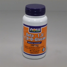  Now beta 1,3/l6d glucan kapszula 100mg 90 db vitamin és táplálékkiegészítő